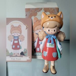 Molinta Finding Unicorn Party Animals Fox Poet Blind Box F.UN Kawaii Cottagecore